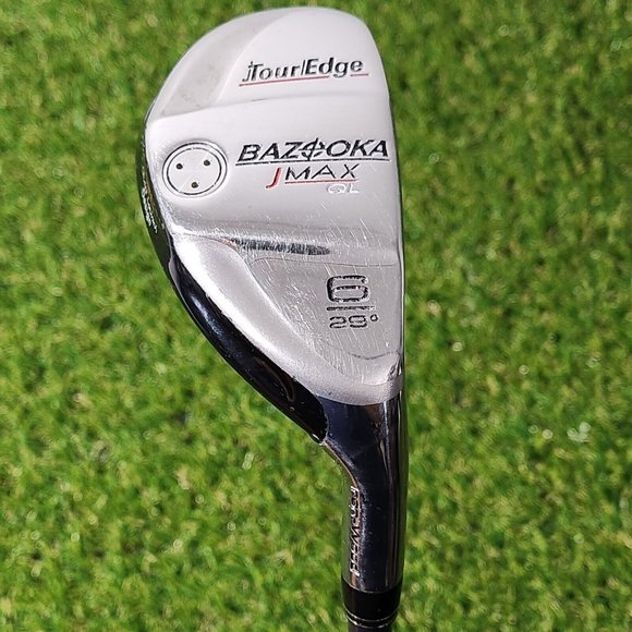 Tour Edge Other - Tour Edge Bazooka Jmax QL Ironwood 6 Hybrid 29º NVS - Bazooka 70g Stiff RH 37.5"